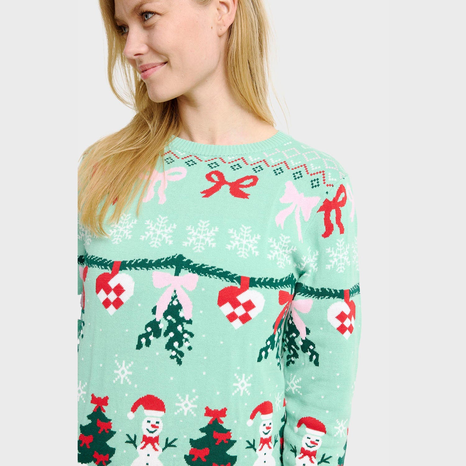 The Bow Christmas Sweater β Women